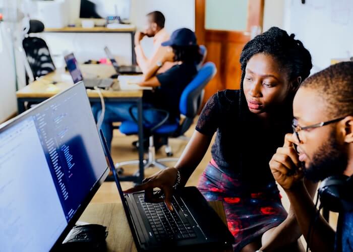 Pesamoni office in Kampala